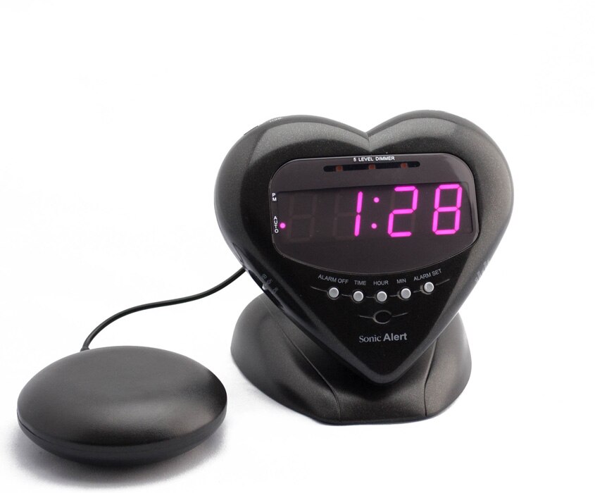 black alarm clock